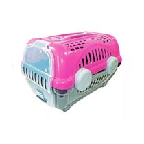 Caixa de Transporte Luxo Para Cães e Gatos número 3 Cor Rosa - Furacao Pet