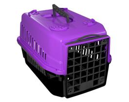 Caixa De Transporte N.2 Cão Cachorro Gato Pequena Lilas Pet Viagem - Mecpet