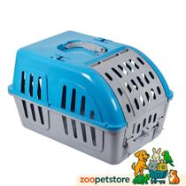 Caixa de Transporte Para Cachorro Cães Gato Coelho Pet N.01 Porte Pequeno Four Plastic