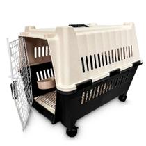 Caixa De Transporte Para Cachorro Com Rodinhas Resistente N3 Caixa De Transporte Para Cachorro Com Rodinhas Resistente N3