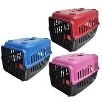 Caixa De Transporte Para Cachorro Gato Coelho Nº1 26/27/41 Caixa De Transporte Para Cachorro Gato Coelho Nº1 26/27/41