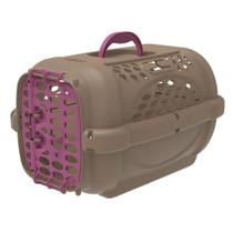 Caixa de Transporte para Cachorro Gato Pet Panther Gold Nº4