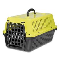 Caixa De Transporte Para Cães E Gatos Amarelo N 2 - Alvorada