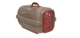 Caixa De Transporte Para Cães e Gatos Panther Gold Nº 2 - Vermelha