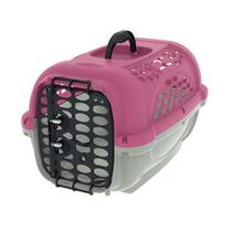 Caixa De Transporte Para Cães e Gatos Panther Nº 3 - Rosa