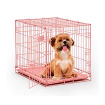 Caixa de Transporte para Cães iCrate 24 Rosa - MidWest Homes for Pets