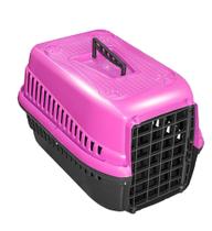 Caixa de Transporte para PET Gato Cachorro Número 2 Rosa - Mecpet