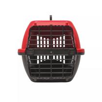 Caixa de Transporte para Pets Brincalhão N2 Vermelha