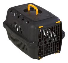Caixa De Transporte Passeio Viagem Falcon Durapets N 3 Black Amarela Para Cães e gatos