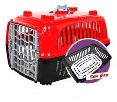 Caixa De Transporte Pet Burdog Com Piso N. 02 - Caes e Gatos