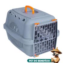 Caixa de Transporte Pet Cachorro Gato Coelho Roedores Aves Filhotes Viagem e Passeio