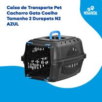 Caixa de Transporte Pet Cachorro Gato Coelho Tamanho 2 Durapets N2