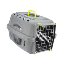 Caixa de transporte PET cães gatos porta metal Nº1 resistente moderna