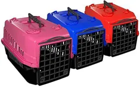 Caixa De Transporte Pet Mec N:3 Para Cães E Gatos Grande