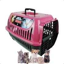 Caixa de Transporte Rosa Brinqpet N3 Caixa de Transporte Rosa Brinqpet N3