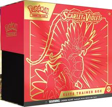 Caixa de Treinador Elite Pokémon Scarlet & Violet - Jogo de Cartas Colecionáveis
