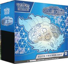 Caixa de Treinador Elite Pokémon Scarlet & Violet - Jogo de Cartas Colecionáveis
