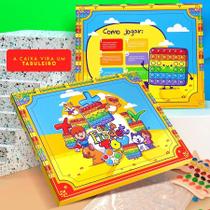 Caixa de Troca de Fidget Toys Festa Pop It 01 Unidade Rizzo Caixa de Troca de Fidget Toys Festa Pop It 01 Unidade Rizzo