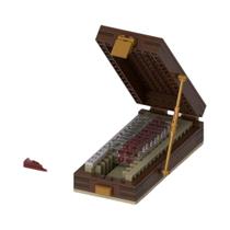Caixa De Troféus Dexter Morgan Com 194 Peças, Blocos De Montar DIY, Brinquedos Para Presentes De