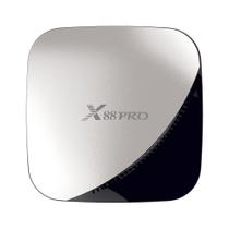 Caixa de TV Android 4K com Controle Remoto - Smart TV Box HD