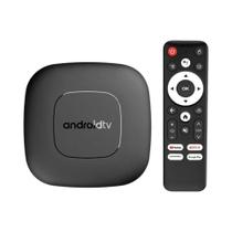 Caixa De TV Inteligente 8GB 128GB Android 16 4K HDR10 8K Vídeo Google Assistant Media Player ATV - BLKJ