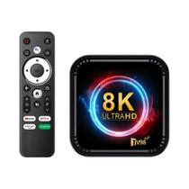 Caixa De TV Inteligente 8K Ultra HD Android 13 4GB 32GB 64GB Dual Wifi BT5.0 4G 5G Controle Remoto Caixa De TV Inteligente 8K Ultra HD Android 13 4GB 32GB 64GB Dual Wifi BT5.0 4G 5G Controle Remoto