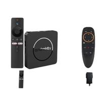 Caixa De TV Inteligente Android 14 Q10 128G Dual Wifi 8K HDR10+ Media Player Com Assistente De Voz