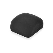 Caixa de veludo preta para anel solitário ou noivado Caixa de veludo preta para anel solitário ou noivado