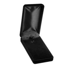 Caixa De Veludo Retangular Corrente Pingente Preto Caixa De Veludo Retangular Corrente Pingente Preto