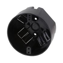 Caixa de ventilador Cantex 10x10x6 cm em policarbonato preto