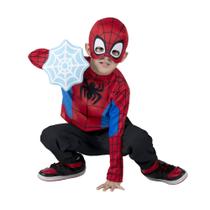 Caixa de vestir infantil Marvel Spidey da Costume Play Jazwares