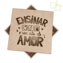 Caixa Decorada MDF Presente Homenagem Dia dos Professores