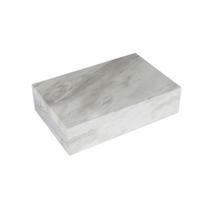 Caixa Decorativa 24cm Madeira Branca Marmorizado