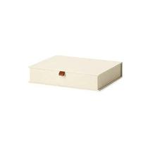 Caixa Decorativa em Linho Creme (G)