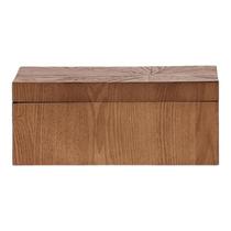 Caixa Decorativa Em Madeira Porta Joias E Objetos Com Tampa Tamanho Grande