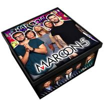 Caixa Decorativa em MDF - Maroon 5 - Mr. Rock