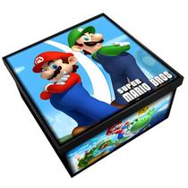 Caixa Decorativa em MDF - Super Mario Bros. - Mr. Rock