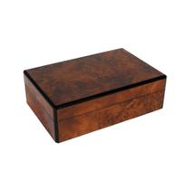 Caixa Decorativa Madeira Marrom Design Marmorizado Caixa Decorativa Madeira Marrom Design Marmorizado
