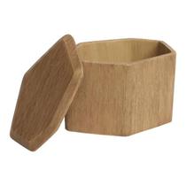 Caixa Decorativa Organizador Em Poliresina Com Tampa Design Moderno Multiuso