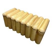 Caixa Decorativa Retangular com Tampa de Madeira Bege 9,523,510,5cm Mart