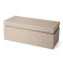 Caixa Decorativa Retangular em Metal Branca 25cm 16871 Mart Caixa Decorativa Retangular em Metal Branca 25cm 16871 Mart