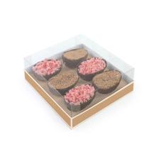 Caixa Degustação para 6 Meio-Ovos de 100g - Lavie Salvia e Amêndoa - 6 unidades - Cromus - Rizzo