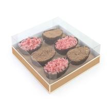 Caixa Degustação para 6 Mini Ovos de 50g - Lavie Salvia/Amêndoa - 6 unidades - Cromus - Rizzo Caixa Degustação para 6 Mini Ovos de 50g - Lavie Salvia/Amêndoa - 6 unidades - Cromus - Rizzo