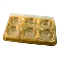 Caixa Degustacao Ret. P/6 Doces Gourmet 10un Bwb