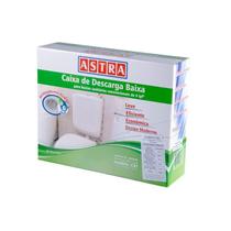 Caixa Descarga Baixa Duplo Acionamento Branca