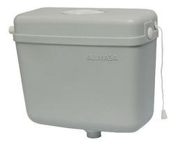 Caixa Descarga Parede Cinza Claro Alumasa Vaso Sanitário 9lt Caixa Descarga Parede Cinza Claro Alumasa Vaso Sanitário 9lt