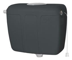 Caixa Descarga Plastica Externa Alta Cipla Modelo C-4 Cinza Escuro Caixa Descarga Plastica Externa Alta Cipla Modelo C-4 Cinza Escuro