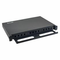 Caixa dio 19" evus ev-dio12 12fo para rack preto f133 Caixa dio 19" evus ev-dio12 12fo para rack preto f133
