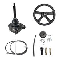 Caixa Direção T93 + Cabo Direção 16 Pés + Bezel + Volante