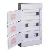 Caixa Distribuição Quadro Luz 35 Din Embutir Steck Ouro Box
